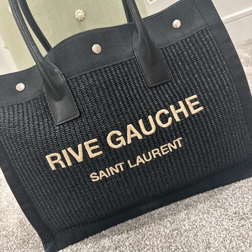 Saint Laurent Black Elegant Tote